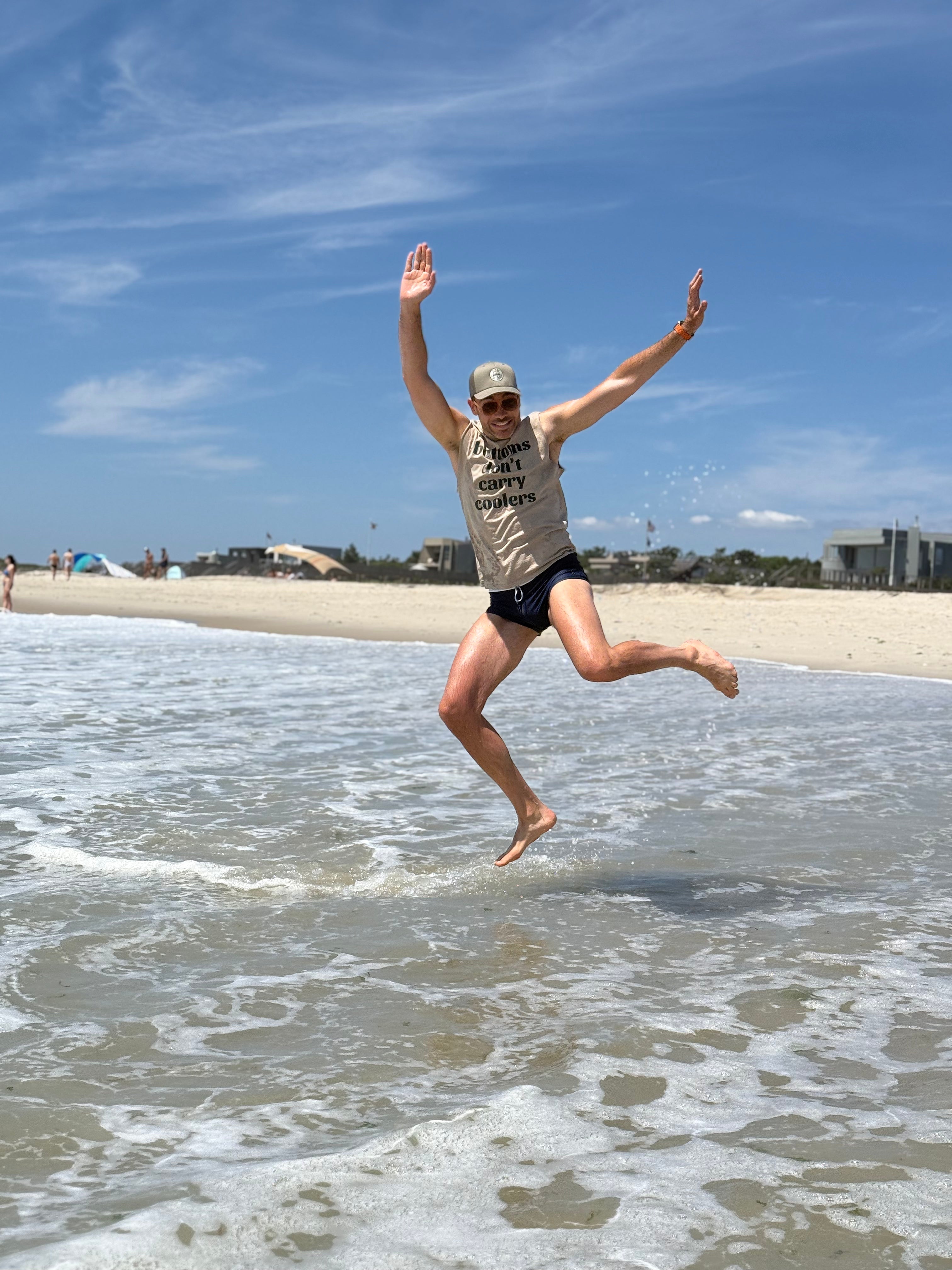 Bottoms Don’t Carry Coolers Resort Muscle Tank