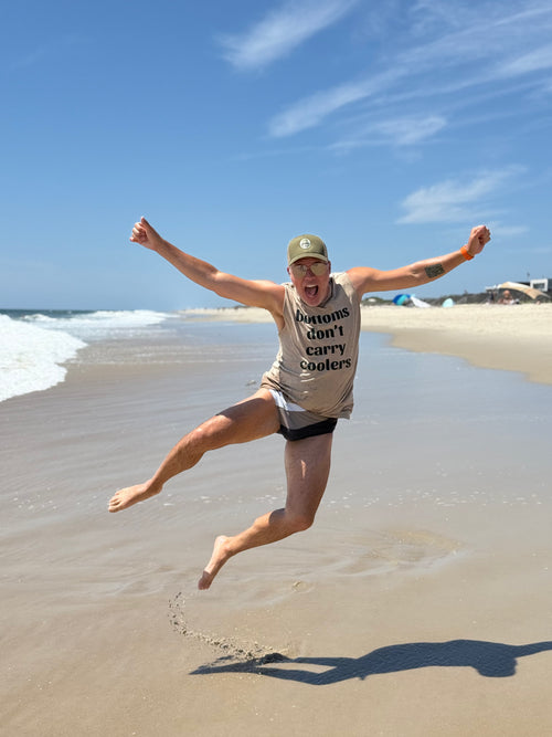 Bottoms Don’t Carry Coolers Resort Muscle Tank